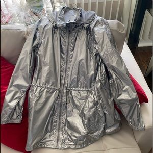 Lauren Silver hooded jacket